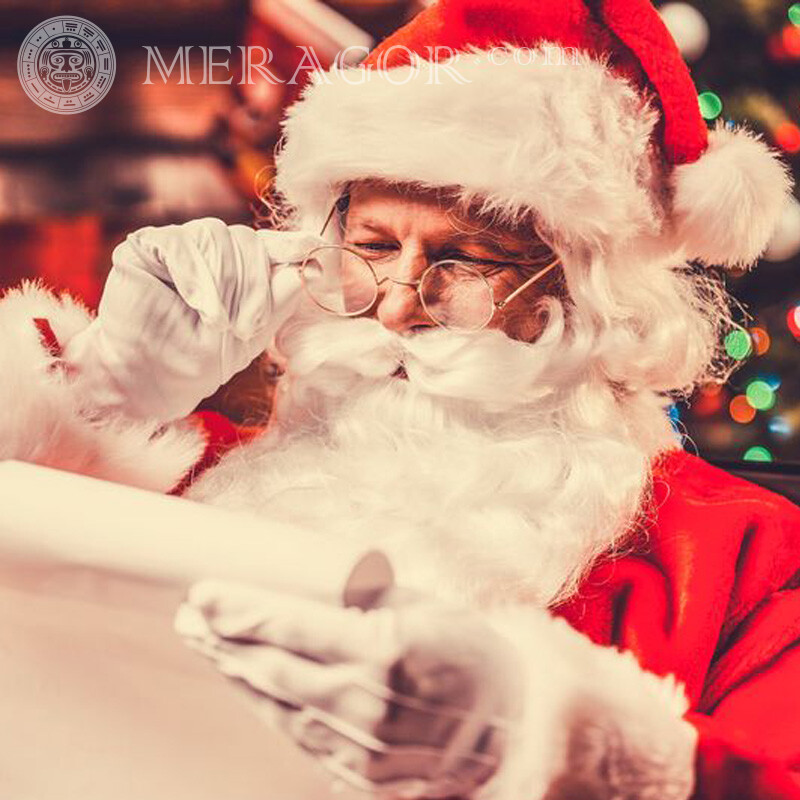 New Santa Claus photo on your profile picture Santa Claus New Year Holidays