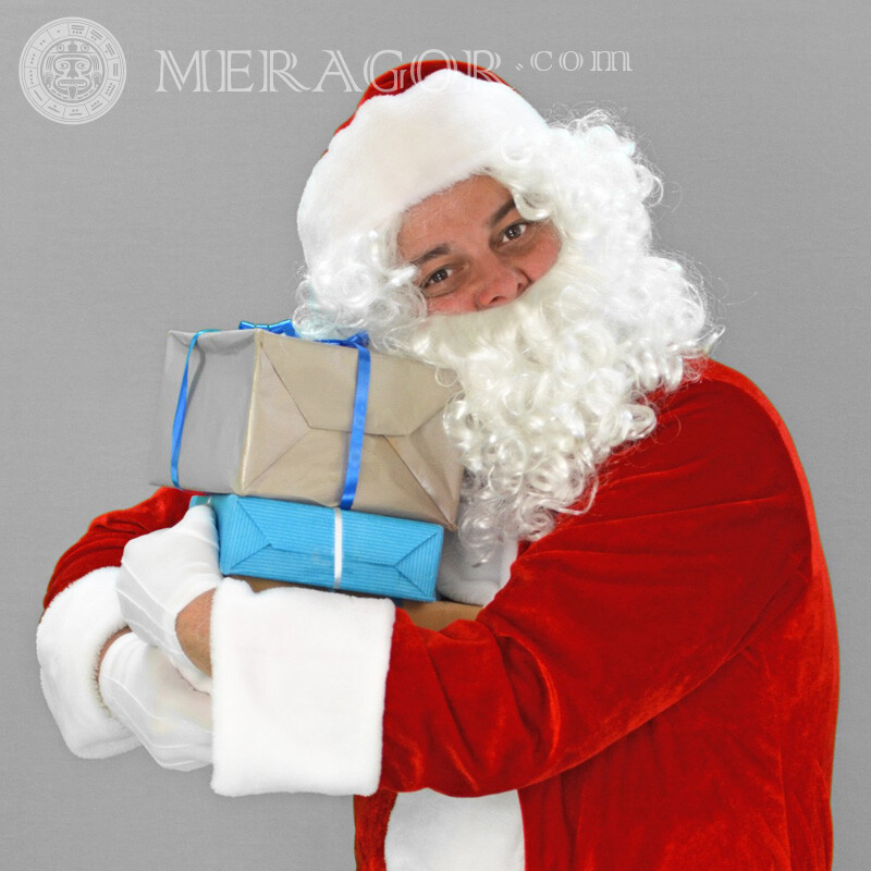 Santa Claus avatar on YouTube Santa Claus New Year Holidays