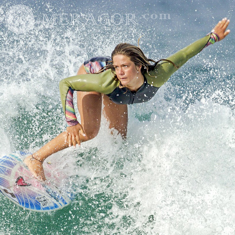 Surfanzug pro Seite Sportliche