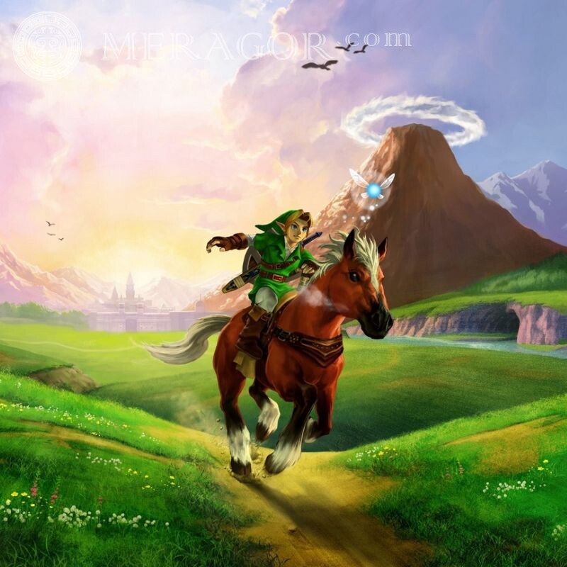 Die Legende von Zelda Avatar Bild Alle Spiele Pferde