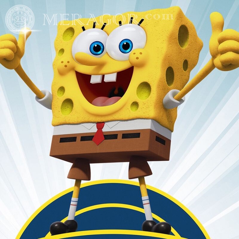Spongebob sur avatar Dessin animé