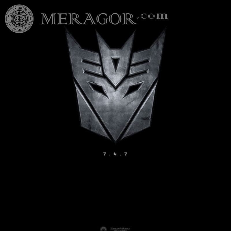 Logotipo do Transformers do filme no avatar Para o clã Dos filmes