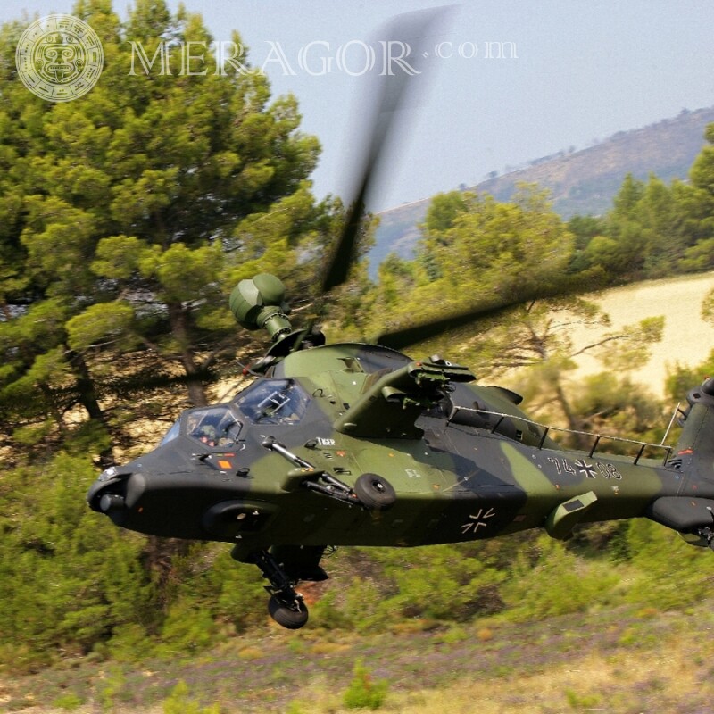 Baixe a foto do avatar de um helicóptero de homem Equipamento militar Transporte