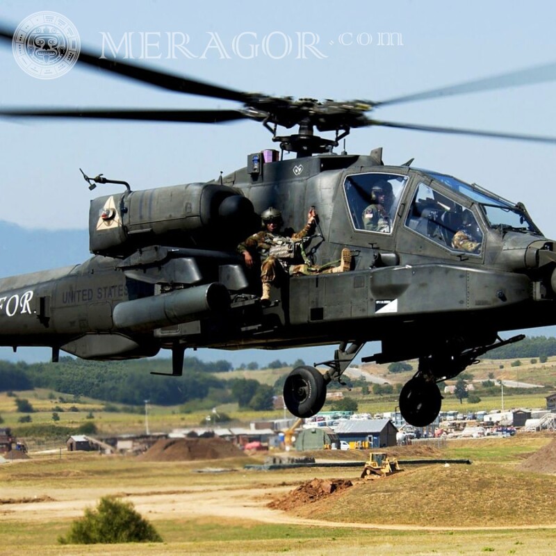 Скачать фото бесплатно вертолет для парня Equipamento militar Transporte