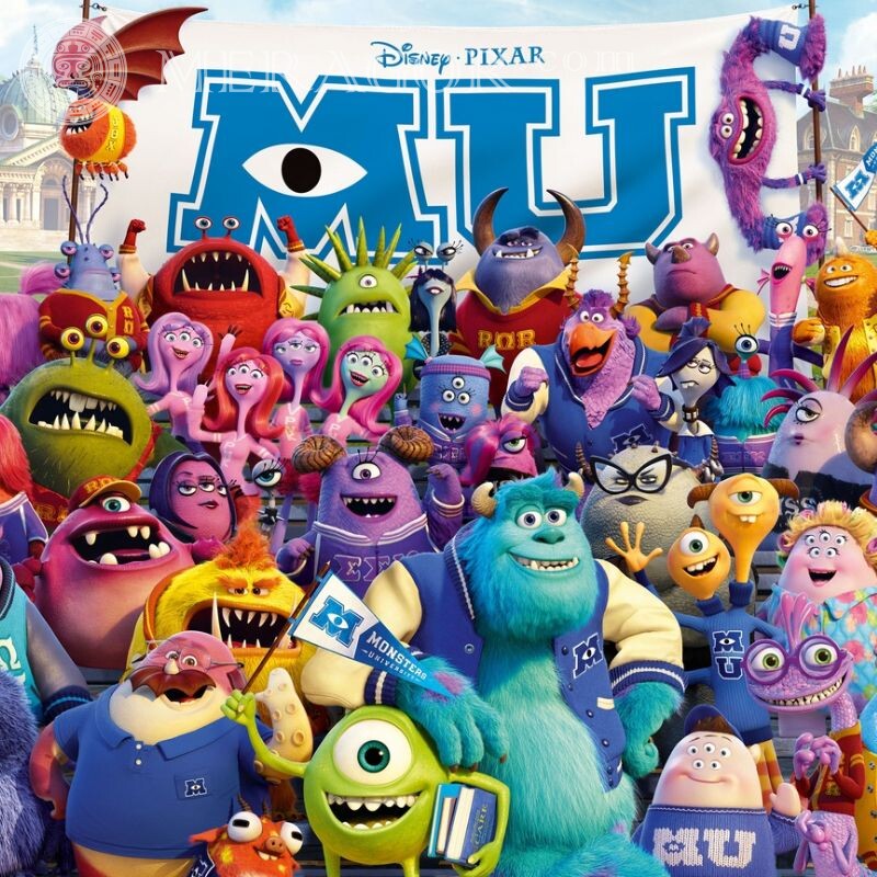 Monsters university cover picture Cartoons