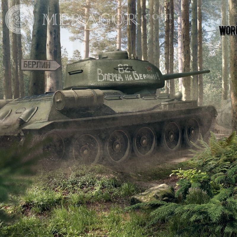 Tanques rusos de WoT en avatar Todos los juegos Transporte