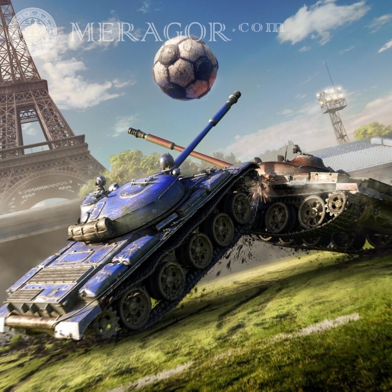 Cool icon with WoT tanks All games Transport