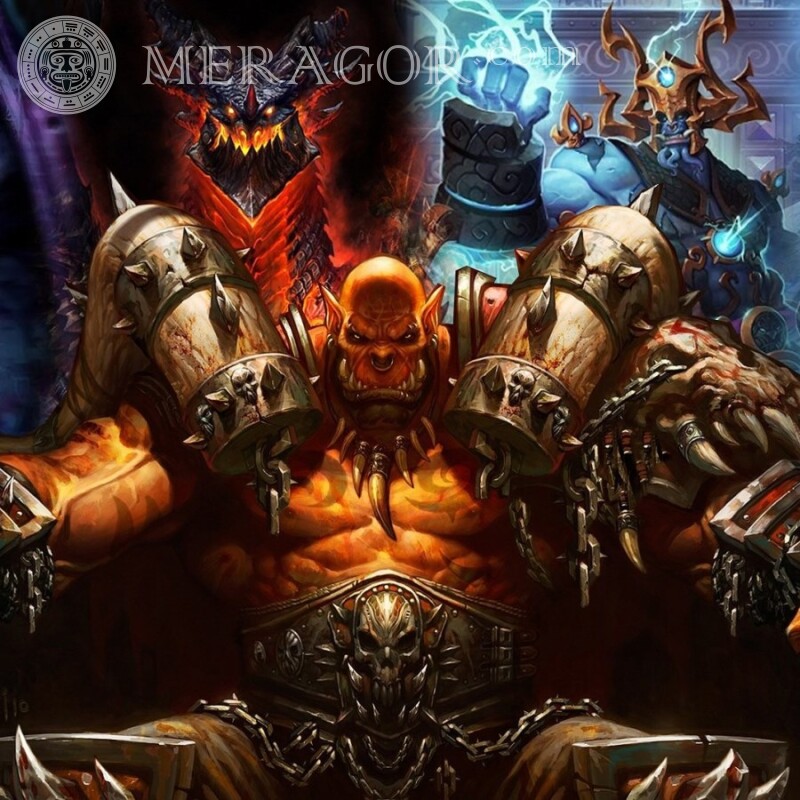Скачать аватарку Варкрафт World of Warcraft Все игры