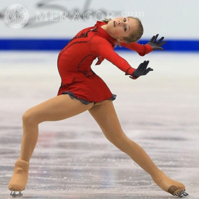Yulia Lipnitskaya figuriertes Foto Prominente Sportliche