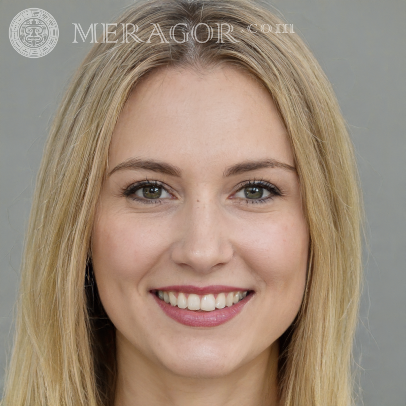 MERAGOR | Faces of Canadian girls with blond hair