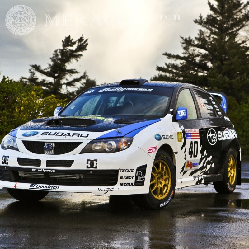 Rally Subaru 4k