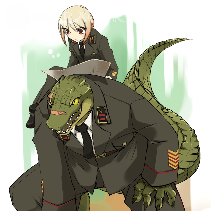 Crocodile Head Anime